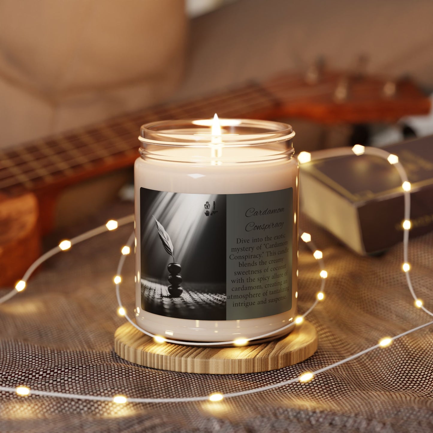 Detective's Glow Scented Soy Candle, 9oz