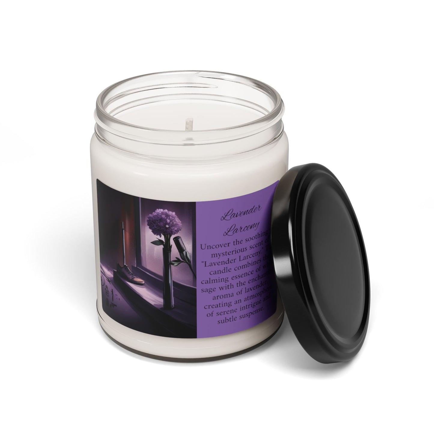 Detective's Glow Scented Soy Candle, 9oz