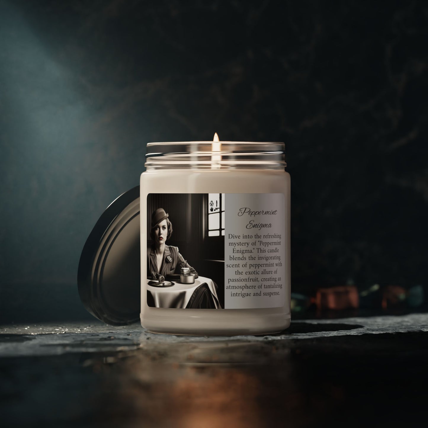 Detective's Glow Scented Soy Candle, 9oz