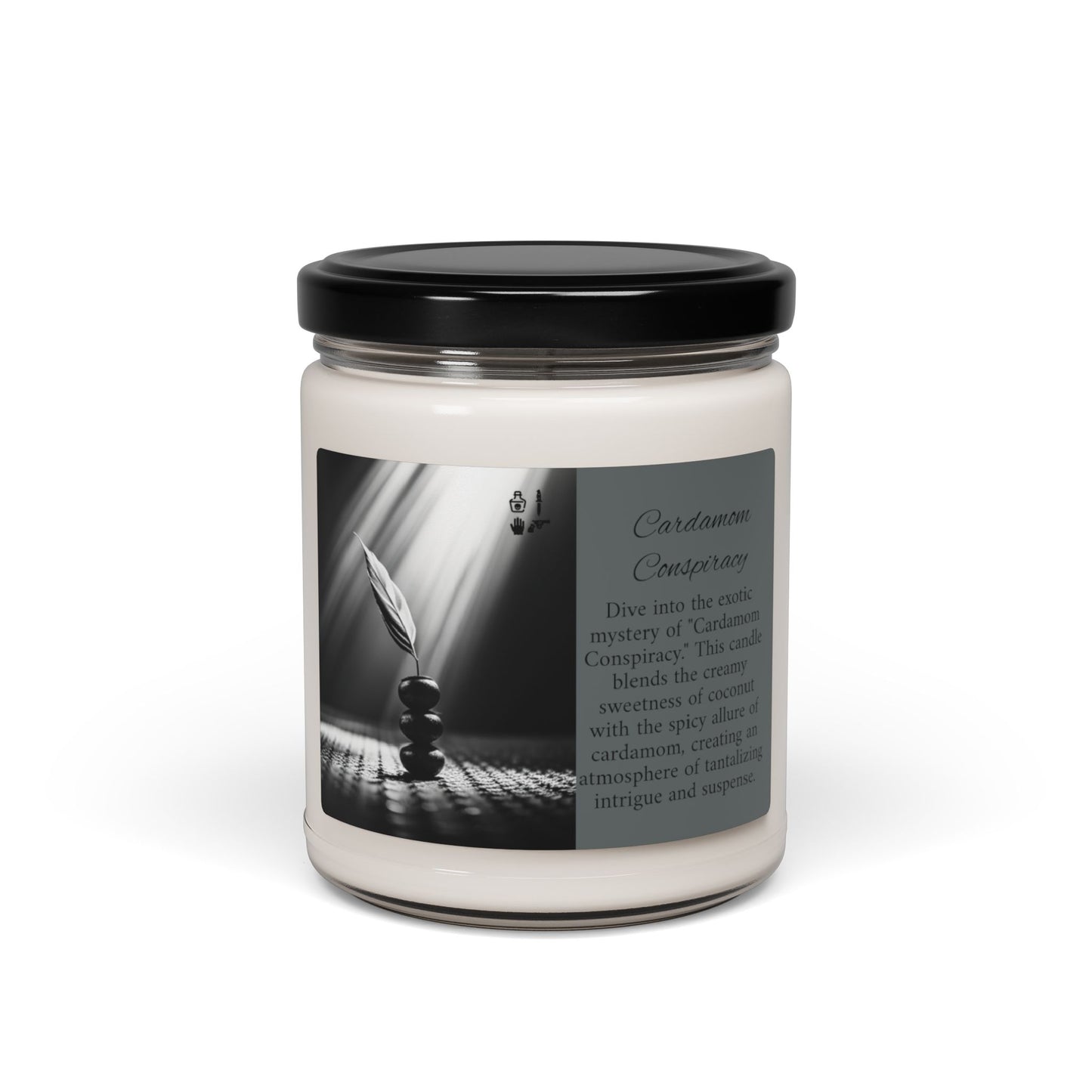 Detective's Glow Scented Soy Candle, 9oz