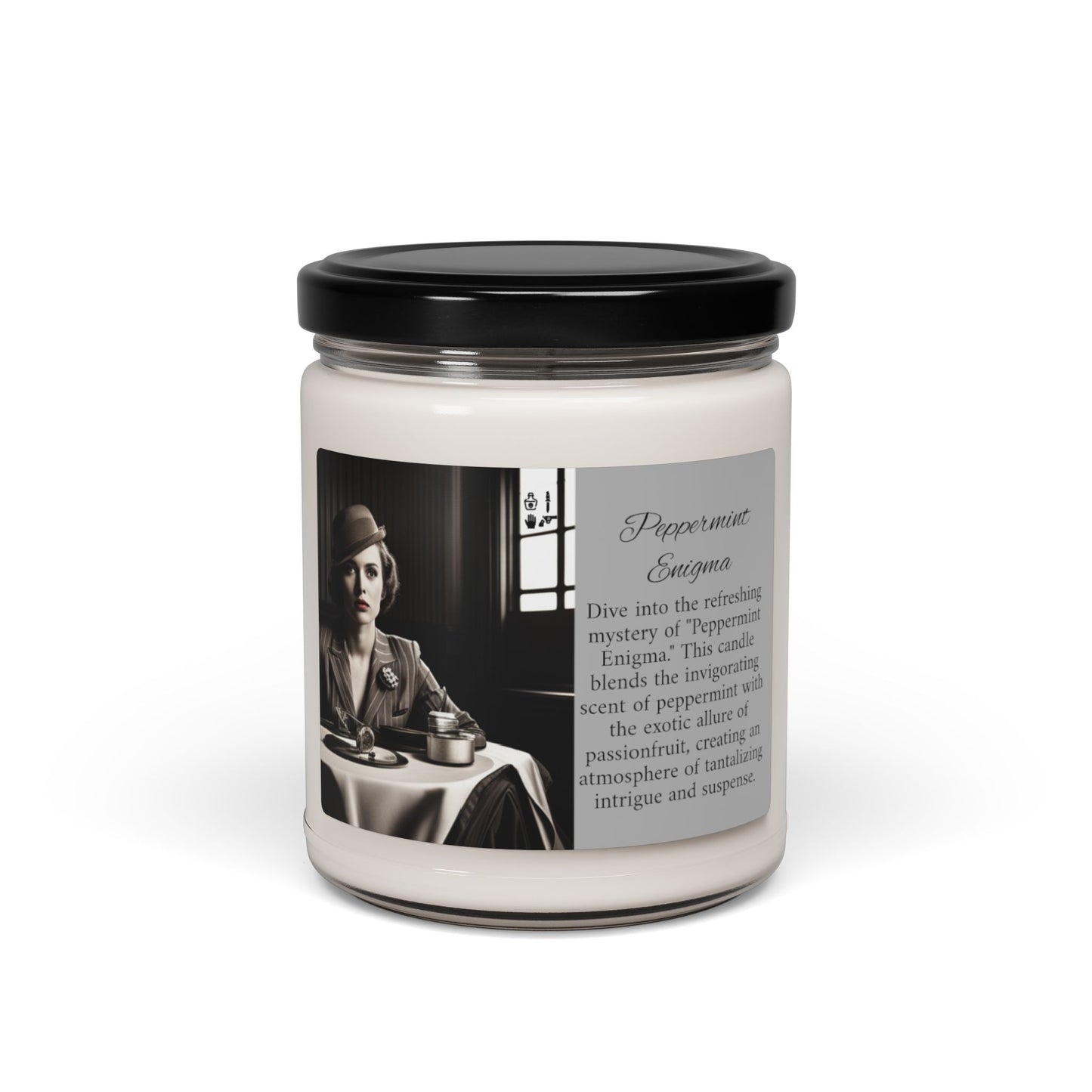 Detective's Glow Scented Soy Candle, 9oz