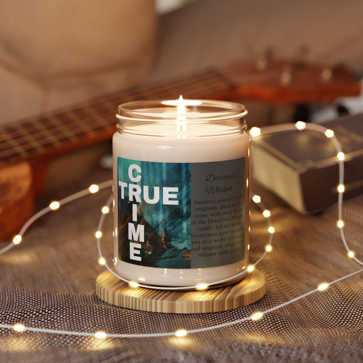 Detective's Glow Scented Soy Candle, 9oz