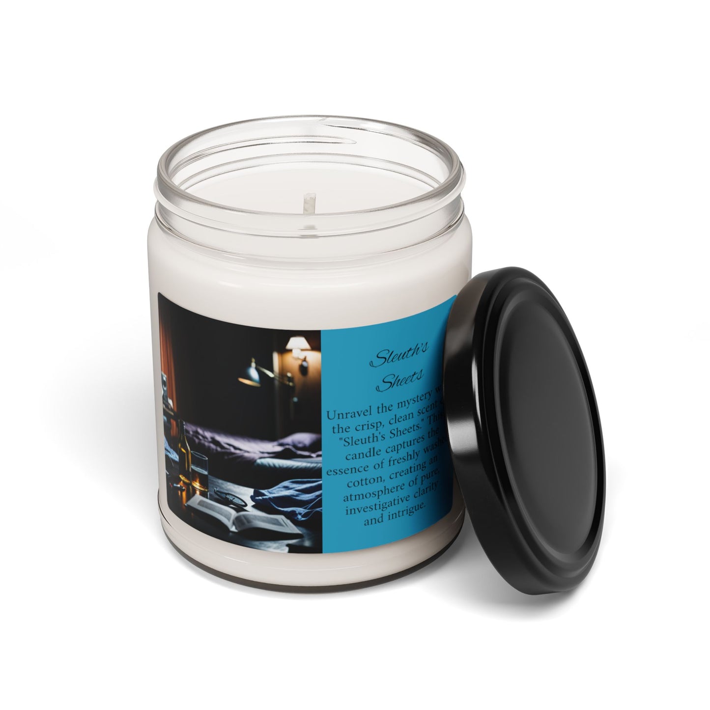 Detective's Glow Scented Soy Candle, 9oz