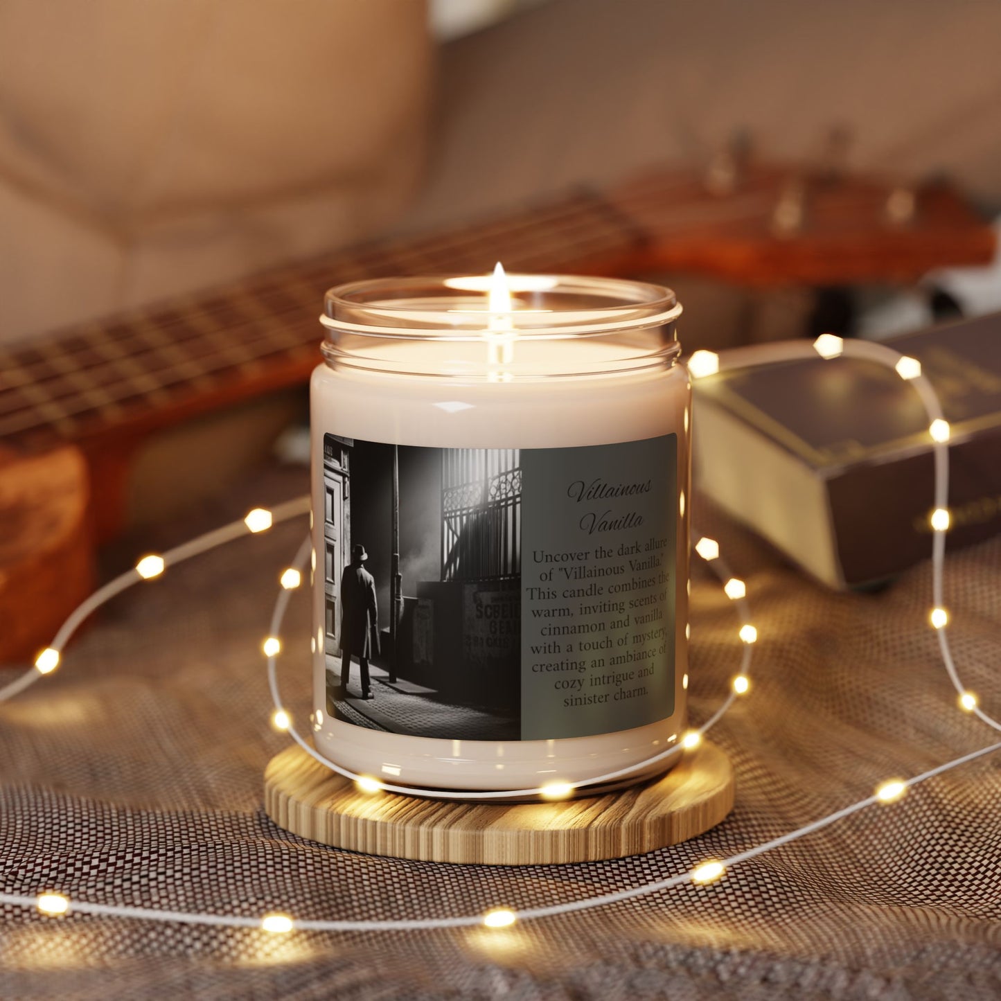 Detective's Glow Scented Soy Candle, 9oz