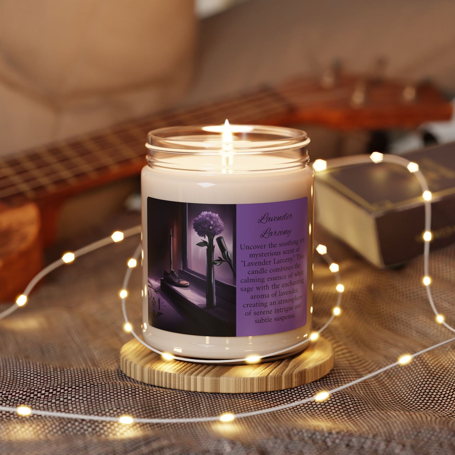 Detective's Glow Scented Soy Candle, 9oz