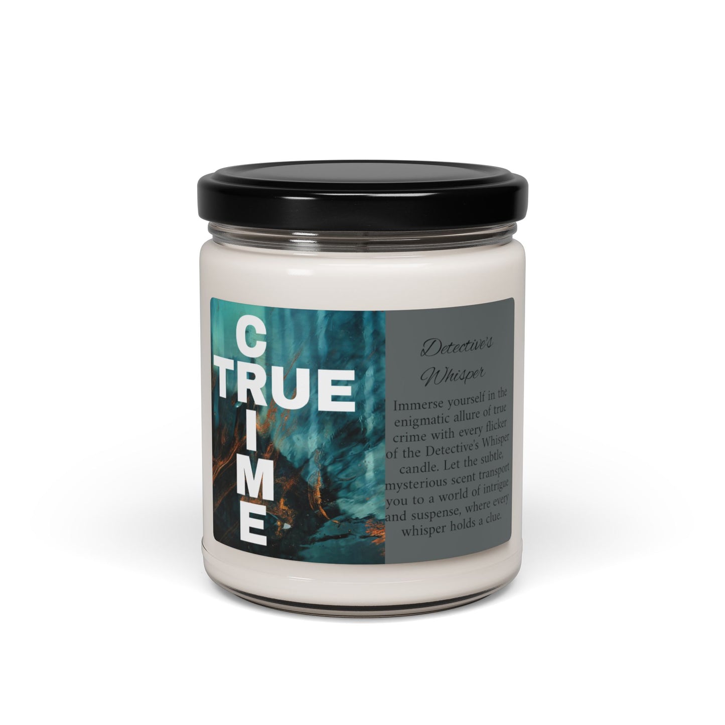 Detective's Glow Scented Soy Candle, 9oz