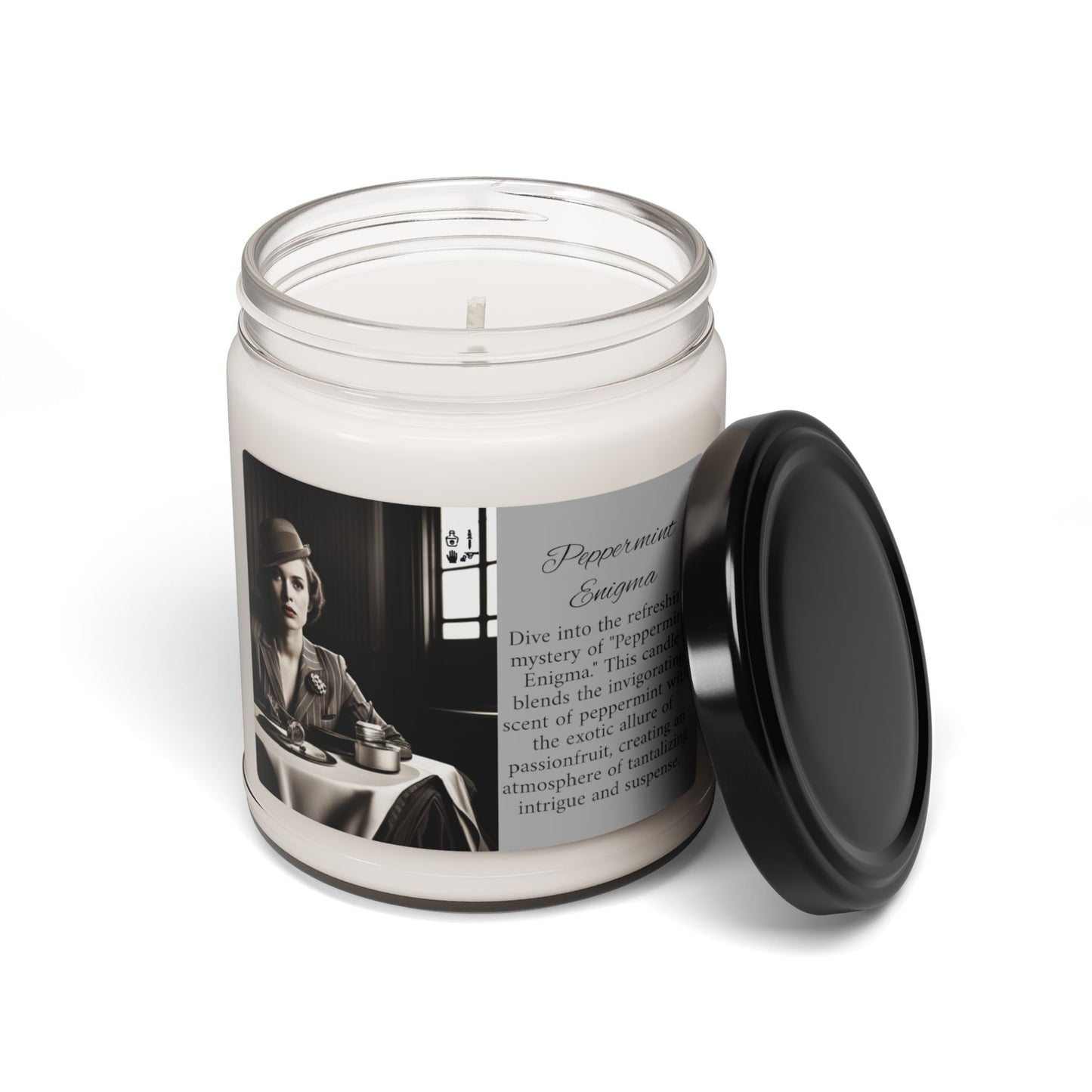 Detective's Glow Scented Soy Candle, 9oz
