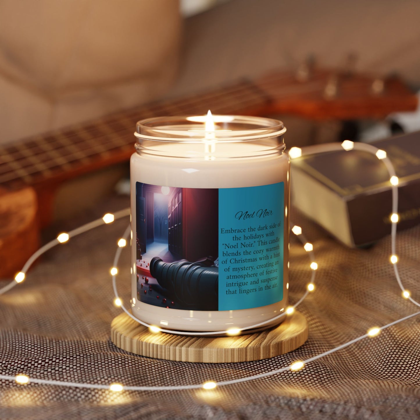 Detective's Glow Scented Soy Candle, 9oz