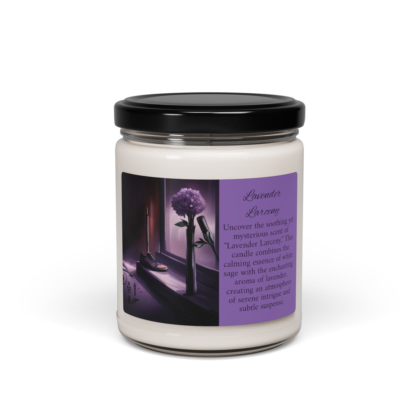 Detective's Glow Scented Soy Candle, 9oz