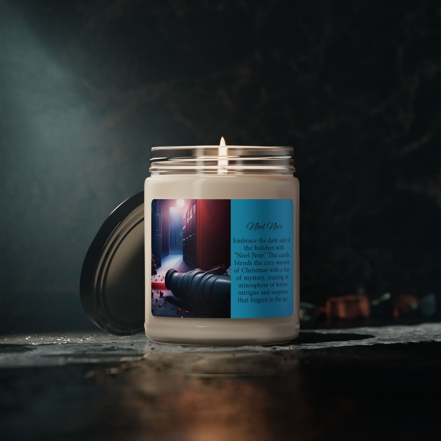 Detective's Glow Scented Soy Candle, 9oz