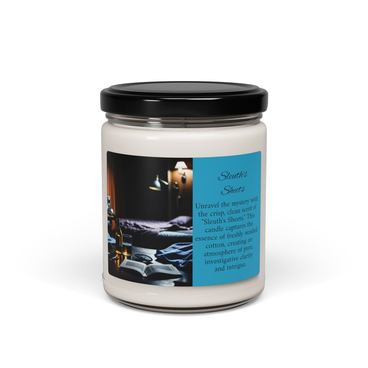 Detective's Glow Scented Soy Candle, 9oz
