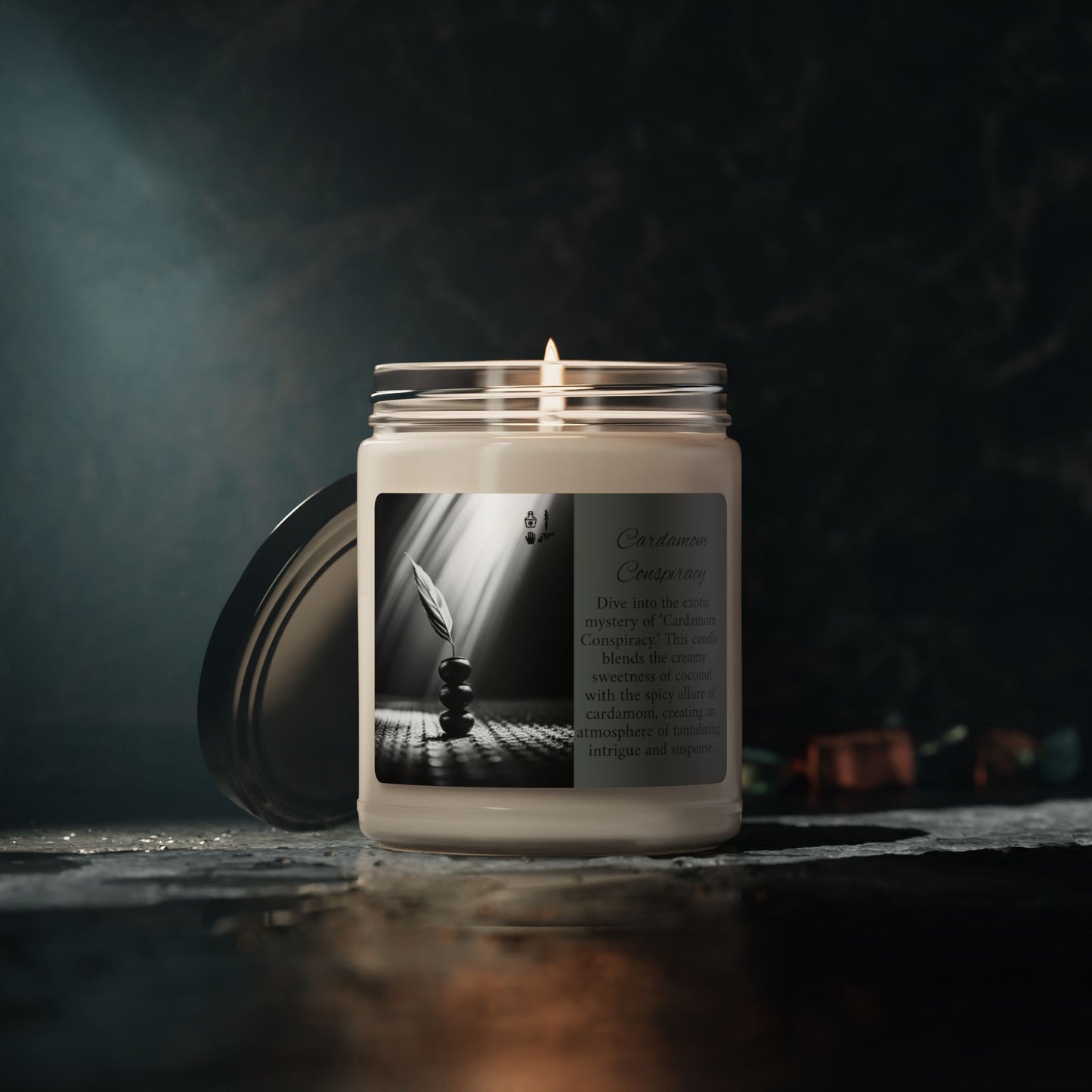 Detective's Glow Scented Soy Candle, 9oz