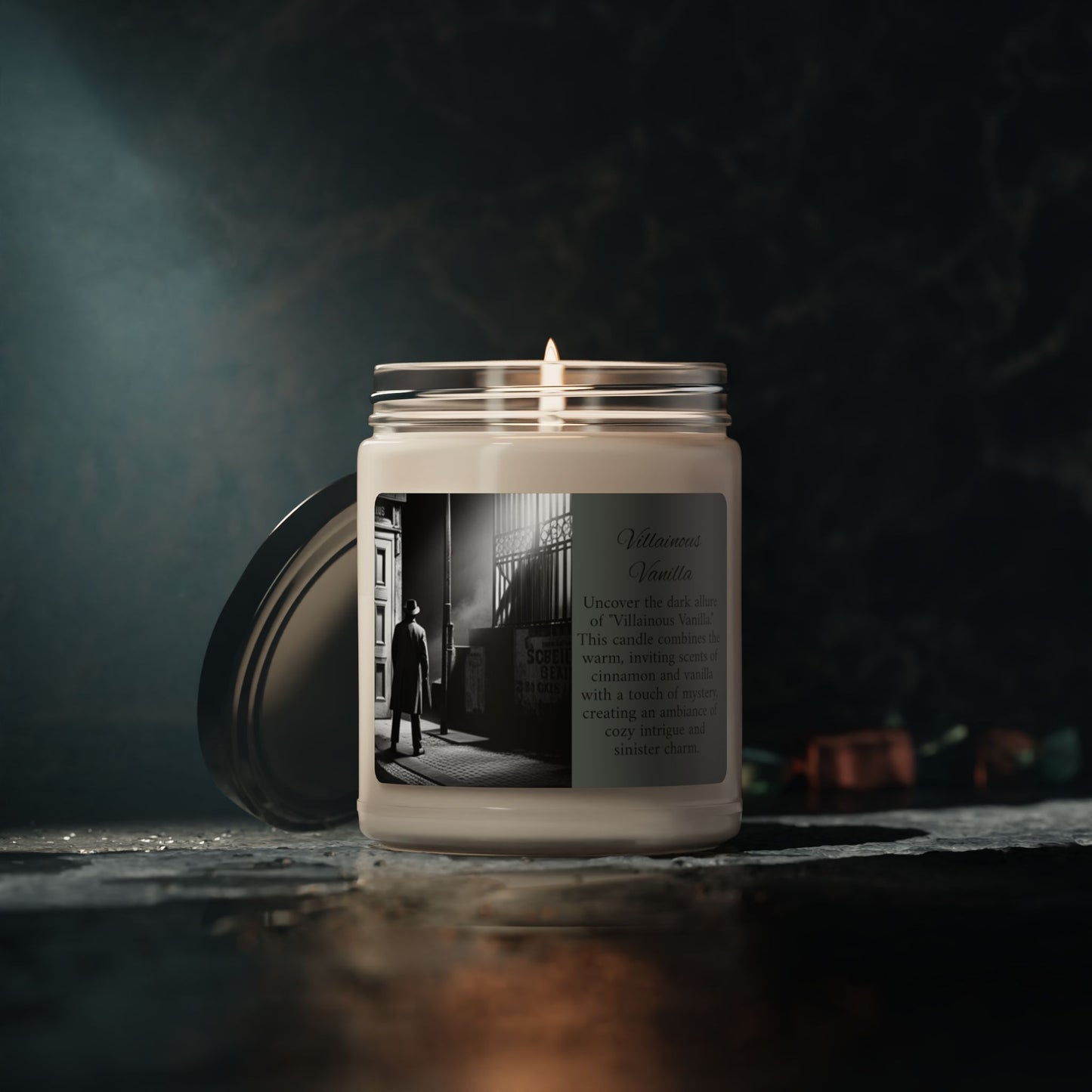 Detective's Glow Scented Soy Candle, 9oz
