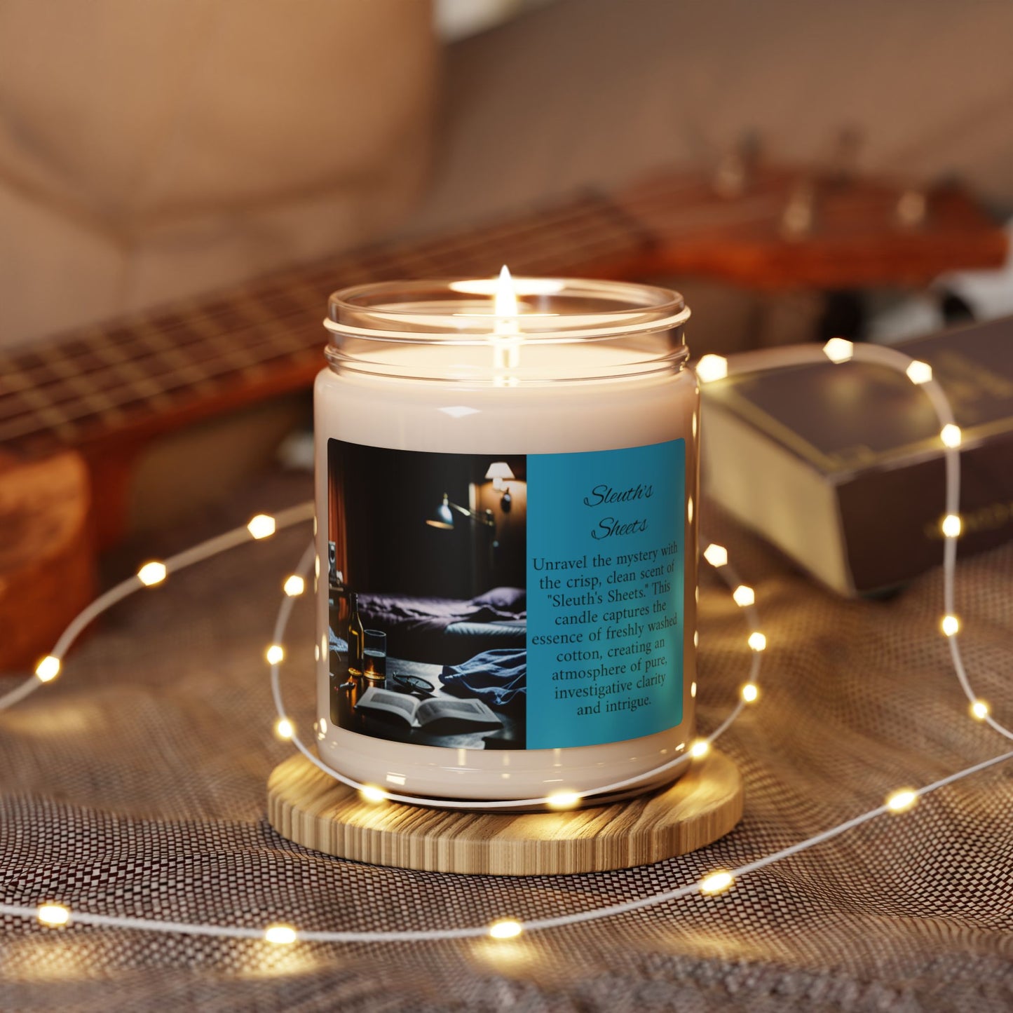 Detective's Glow Scented Soy Candle, 9oz